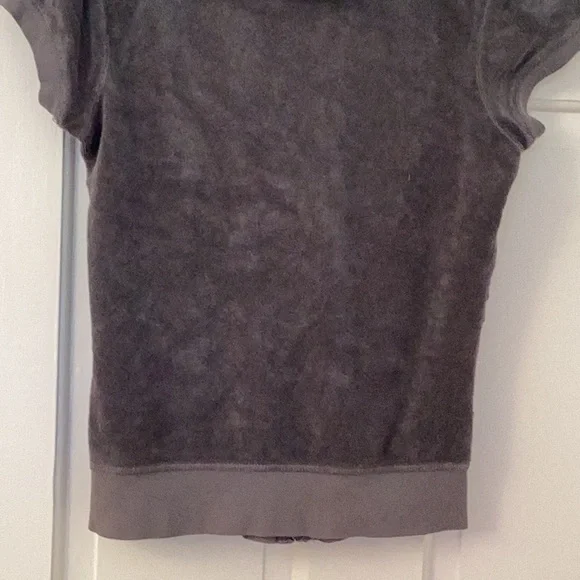 In good condition grey Juicy Couture terry top - Picture 5 of 5